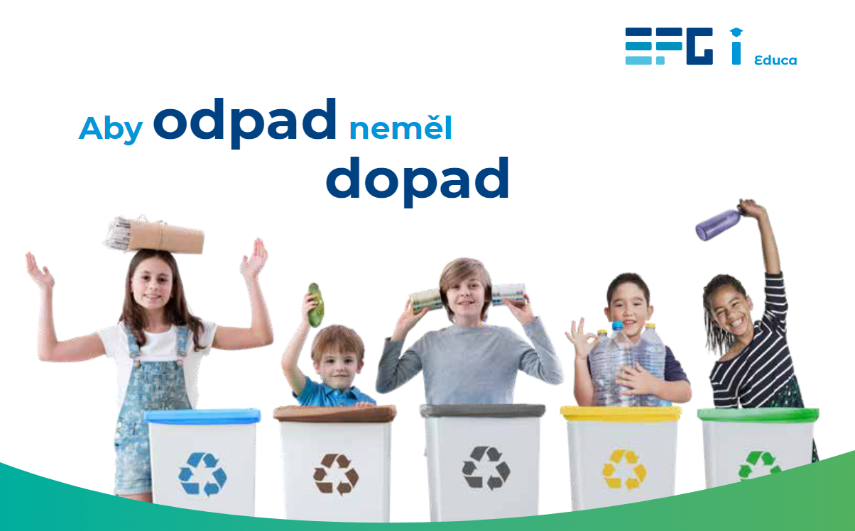 EFG Educa představila pedagogům nový program už pro předškoláky. Děti učí, že i z odpadků může vzniknout energie